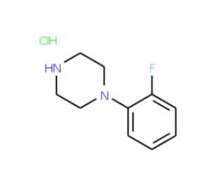 N-(2-Fluorophenyl)piperazine hydrochloride (CAS 76835-09-1) - chemical structure image