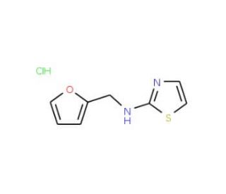 N-(2-furylmethyl)-1,3-thiazol-2-amine hydrochloride - chemical structure image