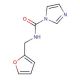 N-(2-furylmethyl)-1H-imidazole-1-carboxamide - chemical structure image