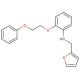 N-(2-Furylmethyl)-2-(2-phenoxyethoxy)aniline - chemical structure image