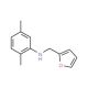 N-(2-Furylmethyl)-2,5-dimethylaniline - chemical structure image