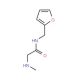 N-(2-Furylmethyl)-2-(methylamino)acetamide - chemical structure image