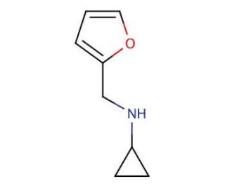 N-(2-furylmethyl)cyclopropanamine (CAS 831203-37-3) - chemical structure image