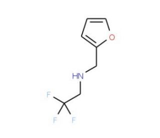 N-(2-furylmethyl)-N-(2,2,2-trifluoroethyl)amine - chemical structure image