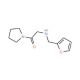 N-(2-Furylmethyl)-N-(2-oxo-2-pyrrolidin-1-ylethyl)amine - chemical structure image