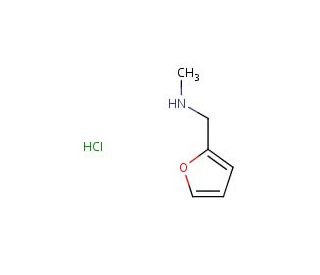 N-(2-furylmethyl)-N-methylamine hydrochloride (CAS 99839-46-0) - chemical structure image
