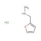 N-(2-furylmethyl)-N-methylamine hydrochloride (CAS 99839-46-0) - chemical structure image