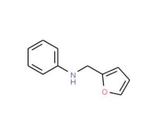 N-(2-furylmethyl)-N-phenylamine (CAS 4439-56-9) - chemical structure image