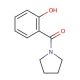 N-(2-Hydroxybenzoyl)pyrrolidine (CAS 98841-68-0) - chemical structure image