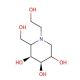 N-(2-Hydroxyethyl)-1-deoxy-L-altronojirimycin (CAS 72432-03-2 (non-salt)) - chemical structure image