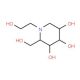 N-(2-Hydroxyethyl)-1-deoxygalactonojirimycin Hydrochloride (CAS 1322625-07-9) - chemical structure image
