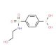 N-(2-Hydroxyethyl) 4-boronobenzenesulphonamide (CAS 850568-77-3) - chemical structure image