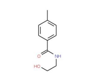 N-(2-Hydroxyethyl)-4-methylbenzamide - chemical structure image