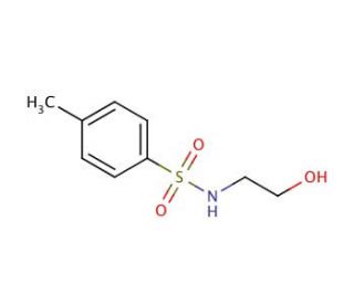 N-(2-Hydroxyethyl)-4-methylbenzenesulfonamide (CAS 14316-14-4) - chemical structure image