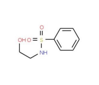 N-(2-Hydroxyethyl)benzenesulfonamide (CAS 59724-42-4) - chemical structure image