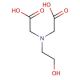 N-(2-Hydroxyethyl)iminodiacetic acid (CAS 93-62-9) - chemical structure image