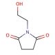 N-(2-Hydroxyethyl)succinimide (CAS 18190-44-8) - chemical structure image