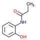 N-(2-Hydroxyphenyl)propanamide (CAS 6963-37-7) - chemical structure image