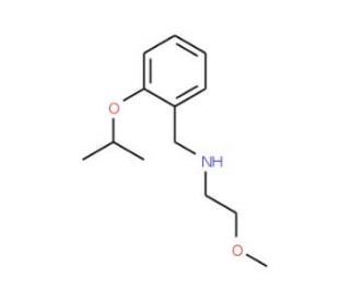 N-(2-Isopropoxybenzyl)-2-methoxy-1-ethanamine - chemical structure image