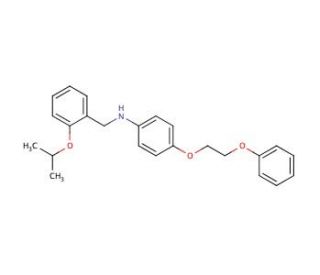 N-(2-Isopropoxybenzyl)-4-(2-phenoxyethoxy)aniline - chemical structure image