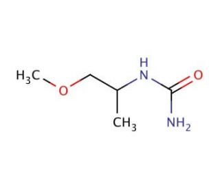 N-(2-methoxy-1-methylethyl)urea - chemical structure image