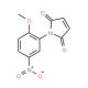 N-(2-Methoxy-5-nitrophenyl)maleimide (CAS 17392-67-5) - chemical structure image