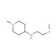 N-(2-Methoxyethyl)-1-methylpiperidin-4-amine (CAS 416887-38-2) - chemical structure image