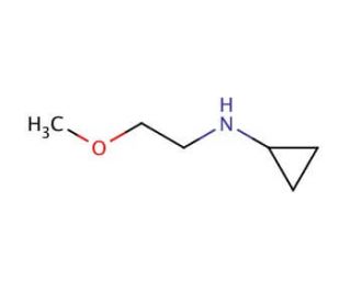 N-(2-methoxyethyl)cyclopropanamine - chemical structure image