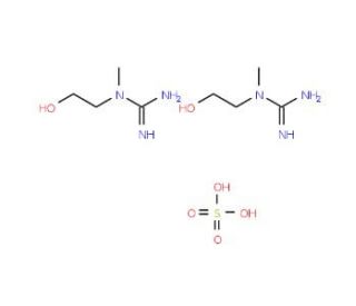 N-(2-Methoxyethyl)guanidine compound with sulfuric acid (2:1) - chemical structure image