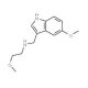 N-(2-Methoxyethyl)-N-[(5-methoxy-1H-indol-3-yl)-methyl]amine - chemical structure image