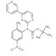 N-(2-Methyl-5-nitrophenyl)-N-[4-pyridin-3-yl-pyrimidin-2-yl]-t-boc - chemical structure image