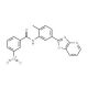 N-(2-Methyl-5-oxazolo[4,5-b]pyridin-2-yl-phenyl)-3-nitro-benzamide - chemical structure image