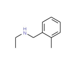 N-(2-methylbenzyl)ethanamine - chemical structure image