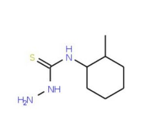 N-(2-methylcyclohexyl)hydrazinecarbothioamide - chemical structure image