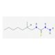 N-(2-methylheptyl)hydrazinecarbothioamide - chemical structure image