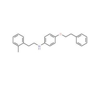 N-(2-Methylphenethyl)-4-(phenethyloxy)aniline - chemical structure image