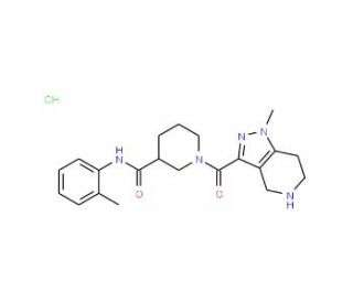 N-(2-Methylphenyl)-1-[(1-methyl-4,5,6,7-tetrahydro-1H-pyrazolo[4,3-c]pyridin-3-yl)carbonyl]piperidin - chemical structure ima