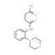 N-(2-Morpholin-4-yl-phenyl)-succinamic acid - chemical structure image