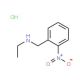 N-(2-nitrobenzyl)ethanamine hydrochloride (CAS 92765-43-0) - chemical structure image