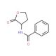 N-(2-Oxotetrahydrofuran-3-yl)benzamide (CAS 51685-54-2) - chemical structure image