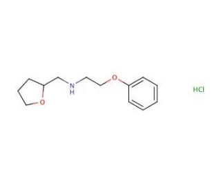 N-(2-Phenoxyethyl)-N-(tetrahydro-2-furanylmethyl)-amine hydrochloride - chemical structure image