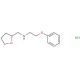 N-(2-Phenoxyethyl)-N-(tetrahydro-2-furanylmethyl)-amine hydrochloride - chemical structure image