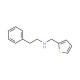 N-(2-phenylethyl)-N-(thien-2-ylmethyl)amine - chemical structure image