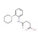 N-(2-Piperidin-1-yl-phenyl)-succinamic acid - chemical structure image