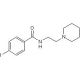 N-[2-(Piperidinylamino)ethyl]-4-iodobenzamide - chemical structure image