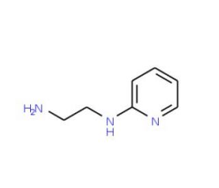 N-2-Pyridinyl-1,2-ethanediamine (CAS 74764-17-3) - chemical structure image