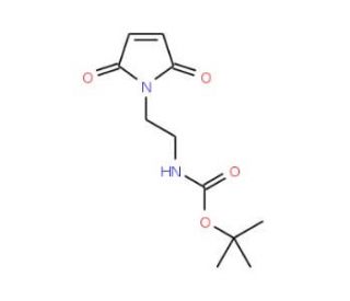 N-(2-[(t-Boc)amino]ethyl Maleimide (CAS 134272-63-2) - chemical structure image
