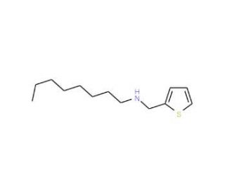 N-(2-Thienylmethyl)-1-octanamine - chemical structure image