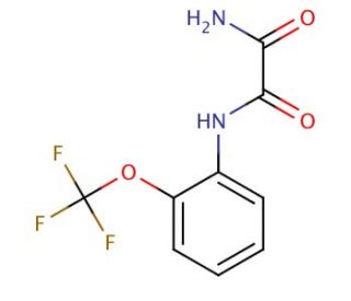 N-(2-Trifluoromethoxy-phenyl)-oxalamide - chemical structure image