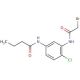 N-{3-[(2-Bromoacetyl)amino]-4-chlorophenyl}butanamide - chemical structure image